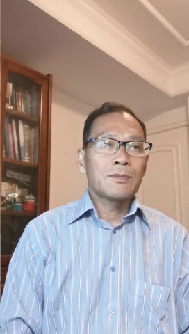 朱岩教员致辞