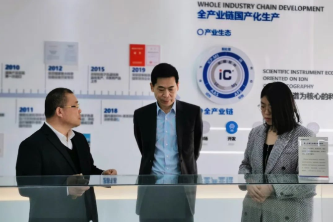 中国中幼企业国际合作协会总经济师张晓辉莅临老子有钱lzyq88参观领导