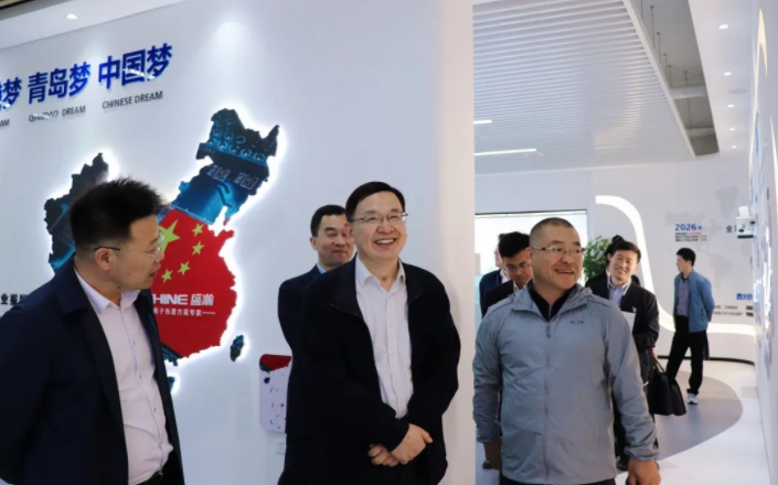 通辽市第三巡回督导组、崂山区委等一行辅导到老子有钱lzyq88调研督导